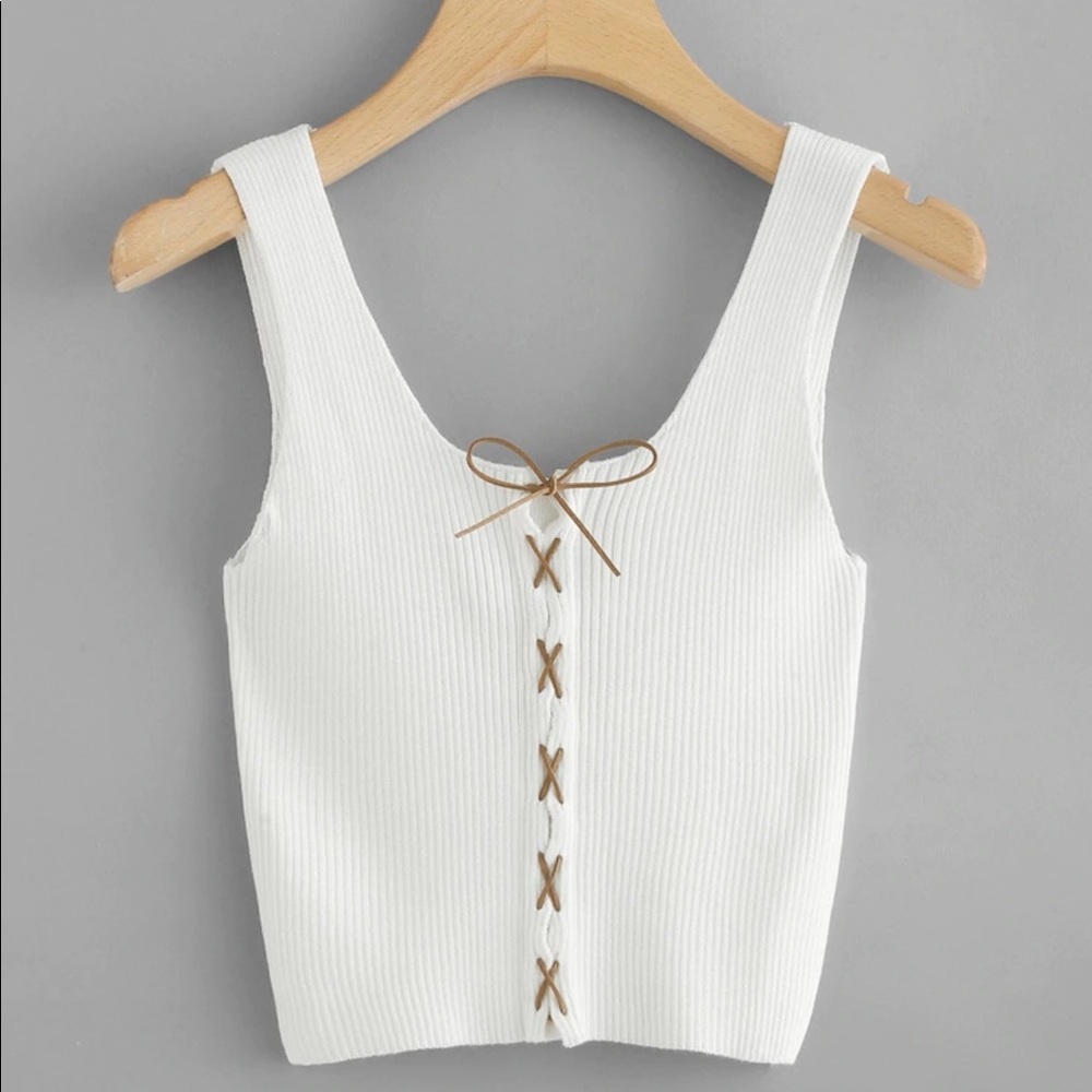 String up tank top. extra stretchy.